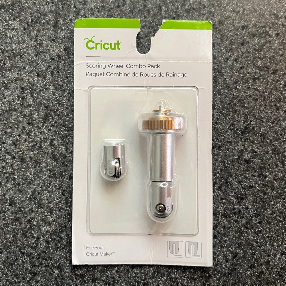 Cricut Scoring Wheel Combo Pack (New In Box)